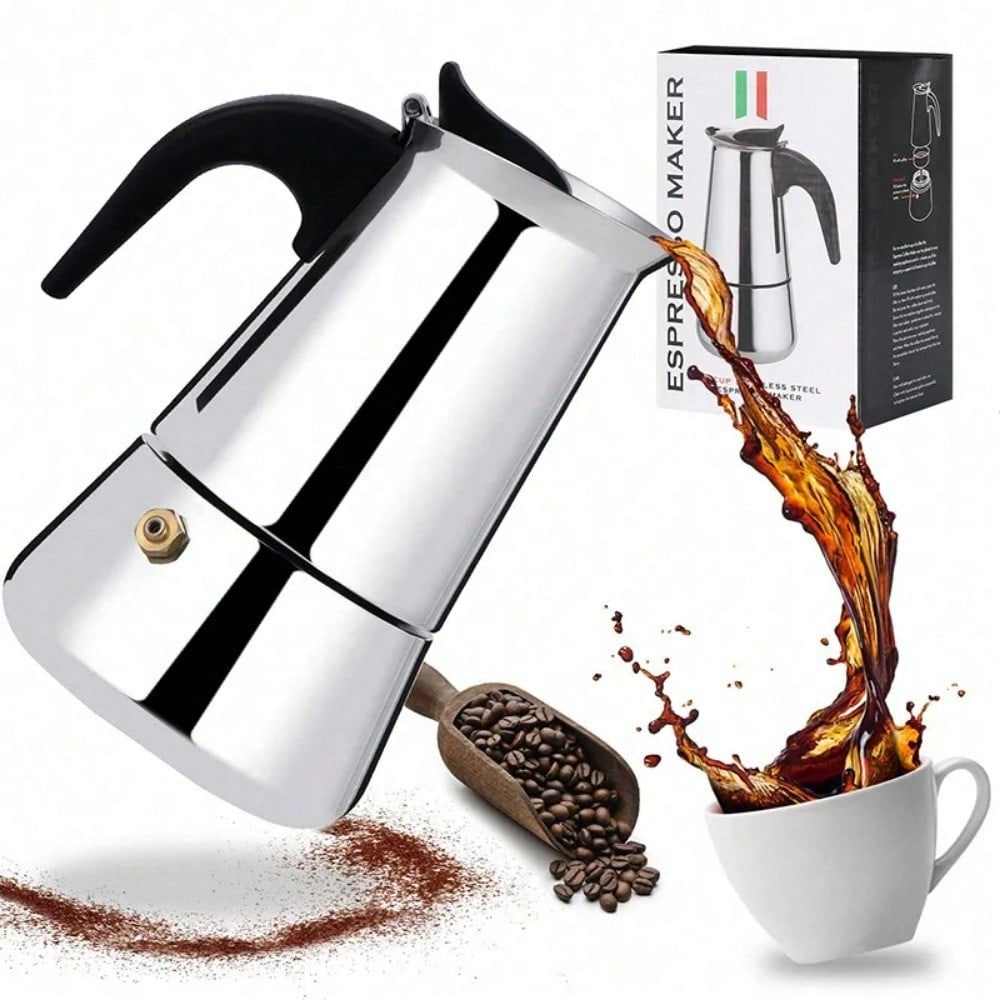 Coffee Equipment Wholesale - 12 كوب صانع القهوة الفولاذ المقاوم