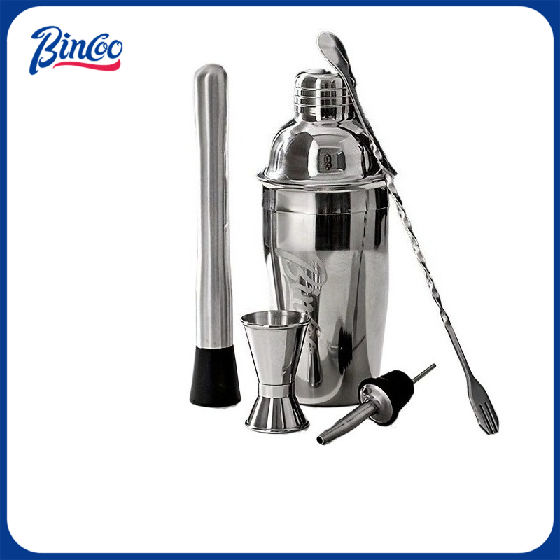 Coffee Equipment And Tools - طقم كوب خلط من الفولاذ المقاوم