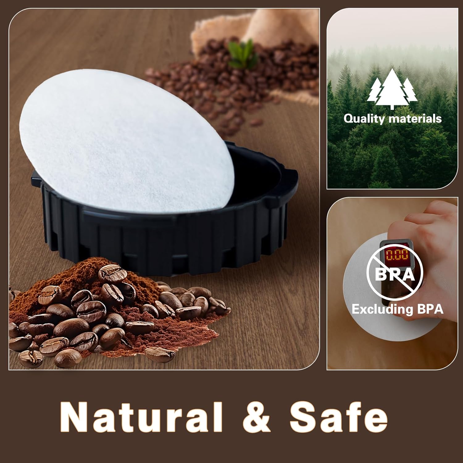 فلاتر قهوة مستديرة، متوافقة مع - مراجعة Coffee Equipment Wholesale وسعره