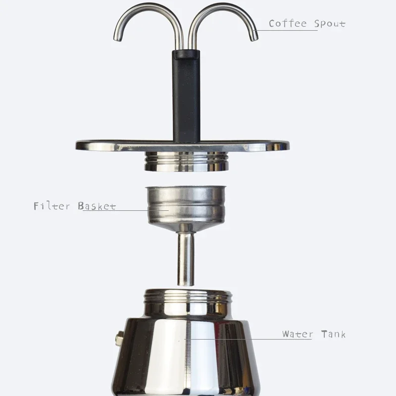 وعاء موكا صغير من الفولاذ المق - مراجعة Coffee Equipment Wholesale وسعره