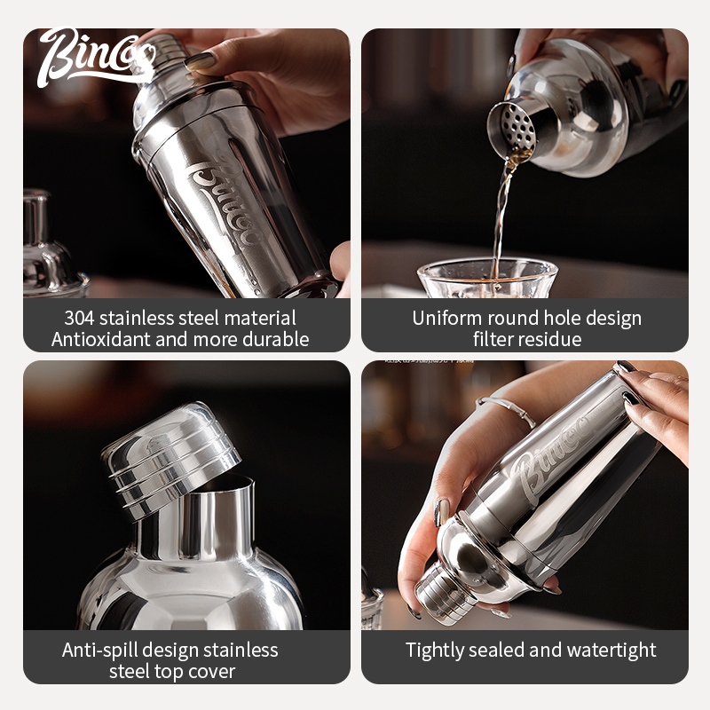 طقم كوب خلط من الفولاذ المقاوم - مراجعة Coffee Equipment And Tools وسعره