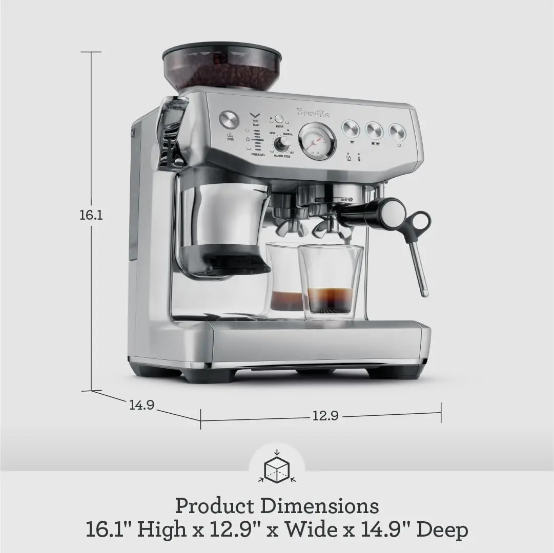 ماكينة إسبريسو بريفيل باريستا  - مراجعة Coffee Equipment Wholesale وسعره