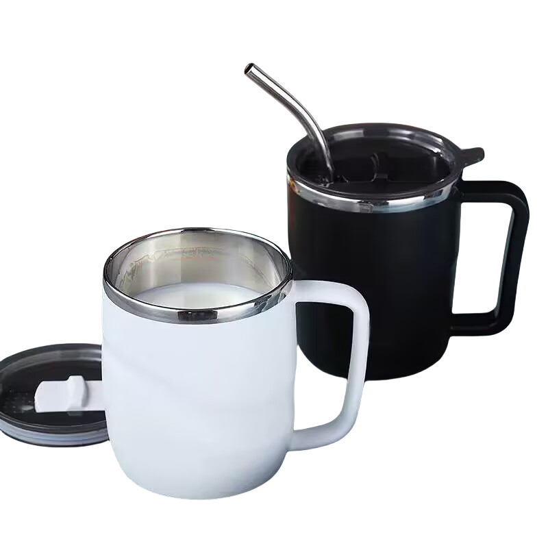 كوب قهوة معزول 400 مل مع غطاء  - مراجعة Coffee Equipment And Tools وسعره